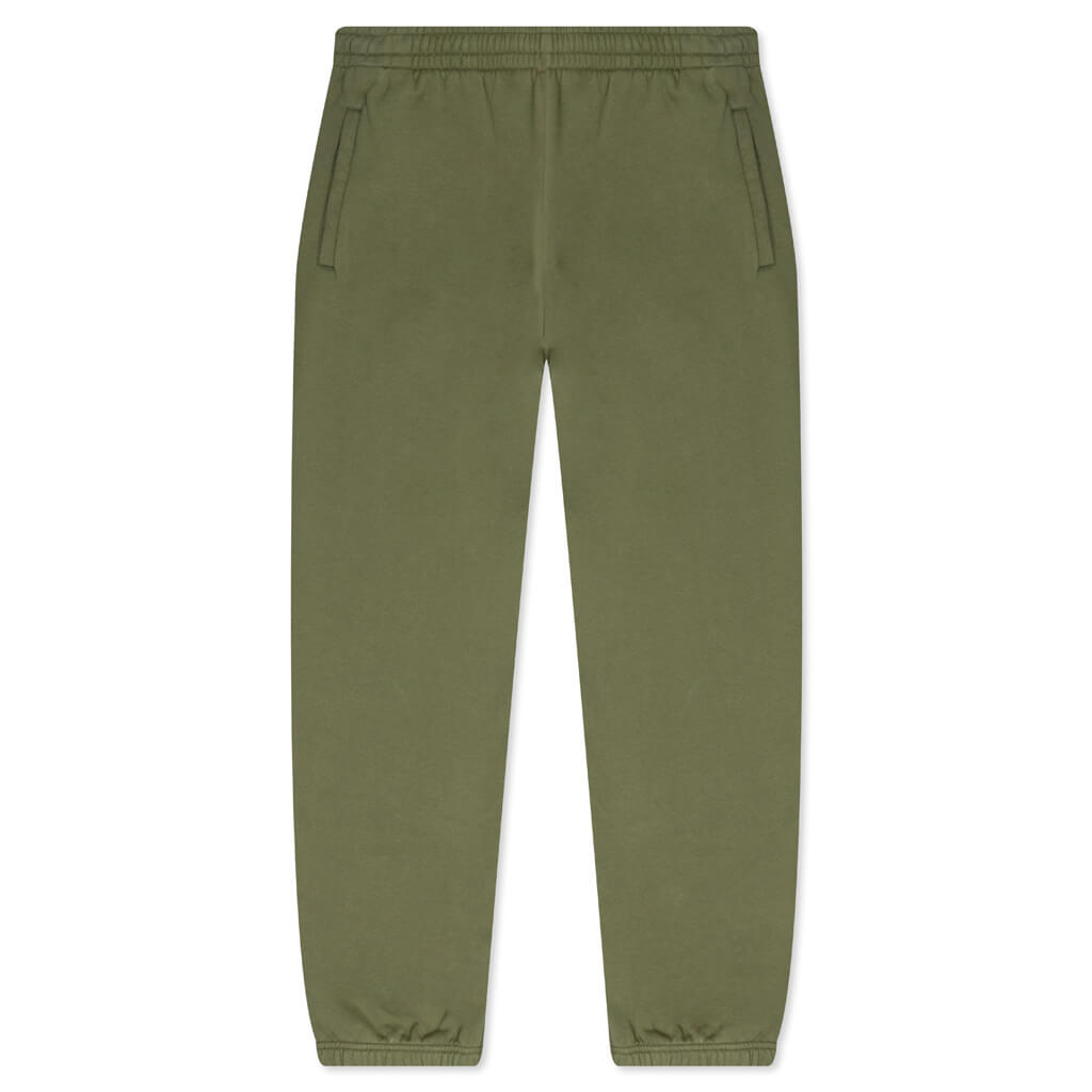 Rubber Arrow Slim Sweatpant - Green/Green