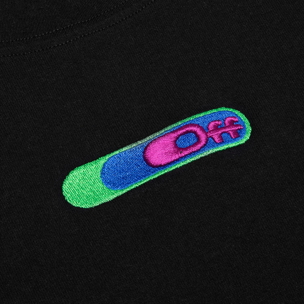 Weed Arrows Over Skate S/S Tee - Black/Green
