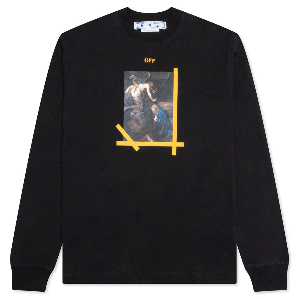 Arrow Caravaggio Ann Skate L/S Tee - Black/White