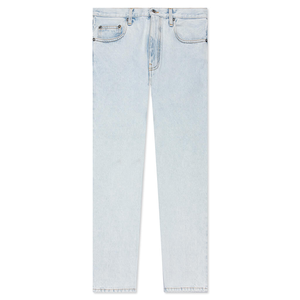 Diag Tab N Arrow Slim Jeans - Bleach Blue