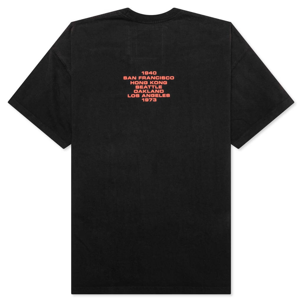 Origins Bleached Tee - Bleached Black