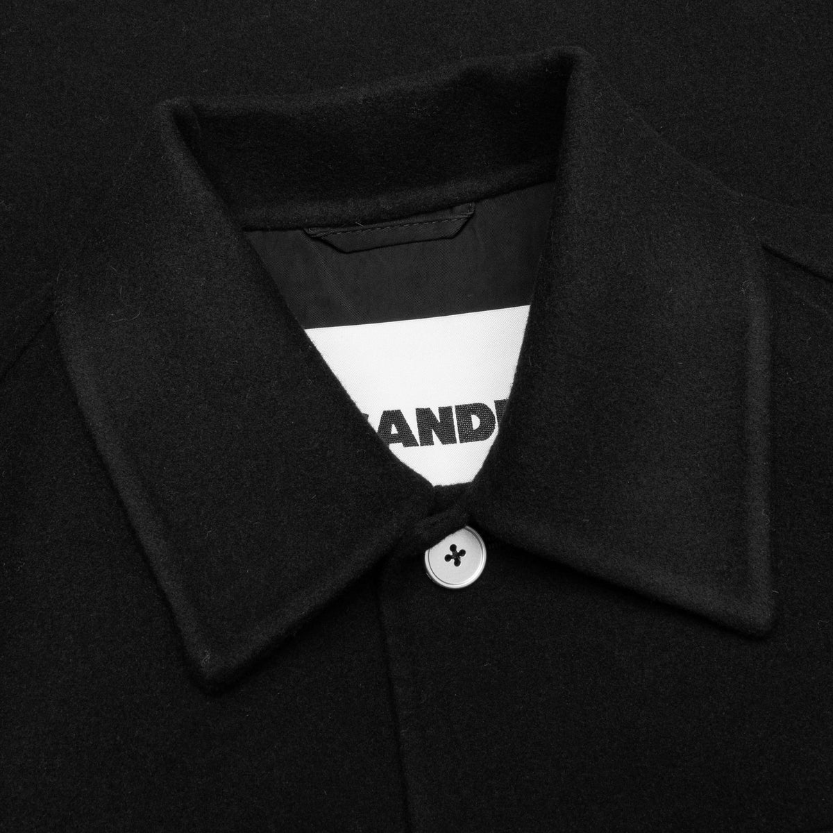 Cashmere Outer Shirt - Black