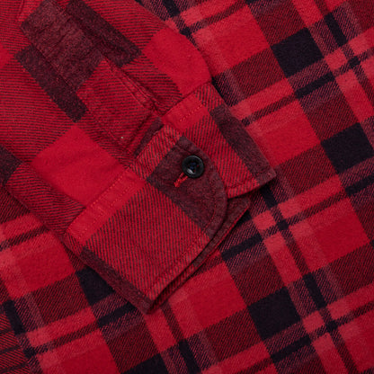 Over Dye 7 Cuts Shirt - Red