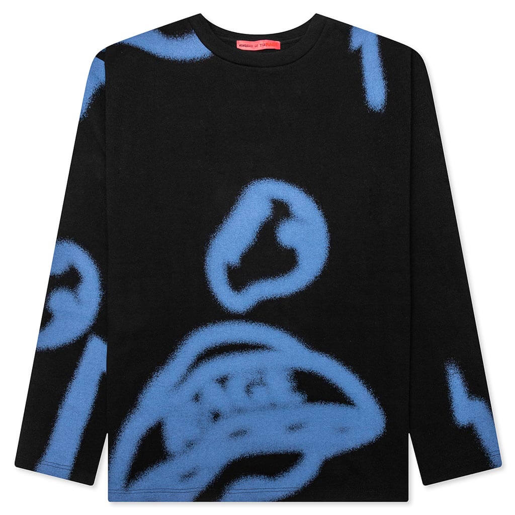 Oversized L/S T-Shirt - Black