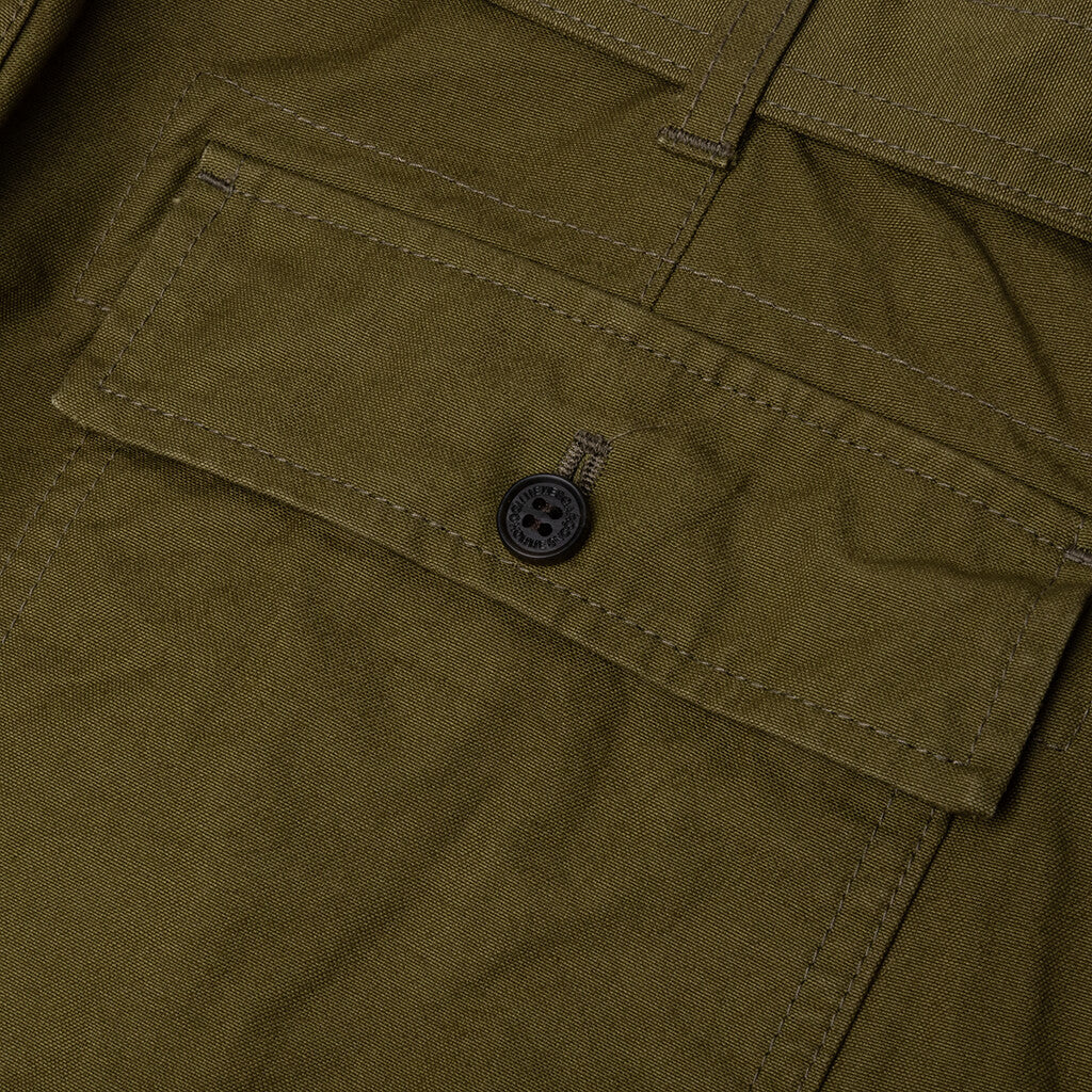 Oxford Belted Pants - Olive