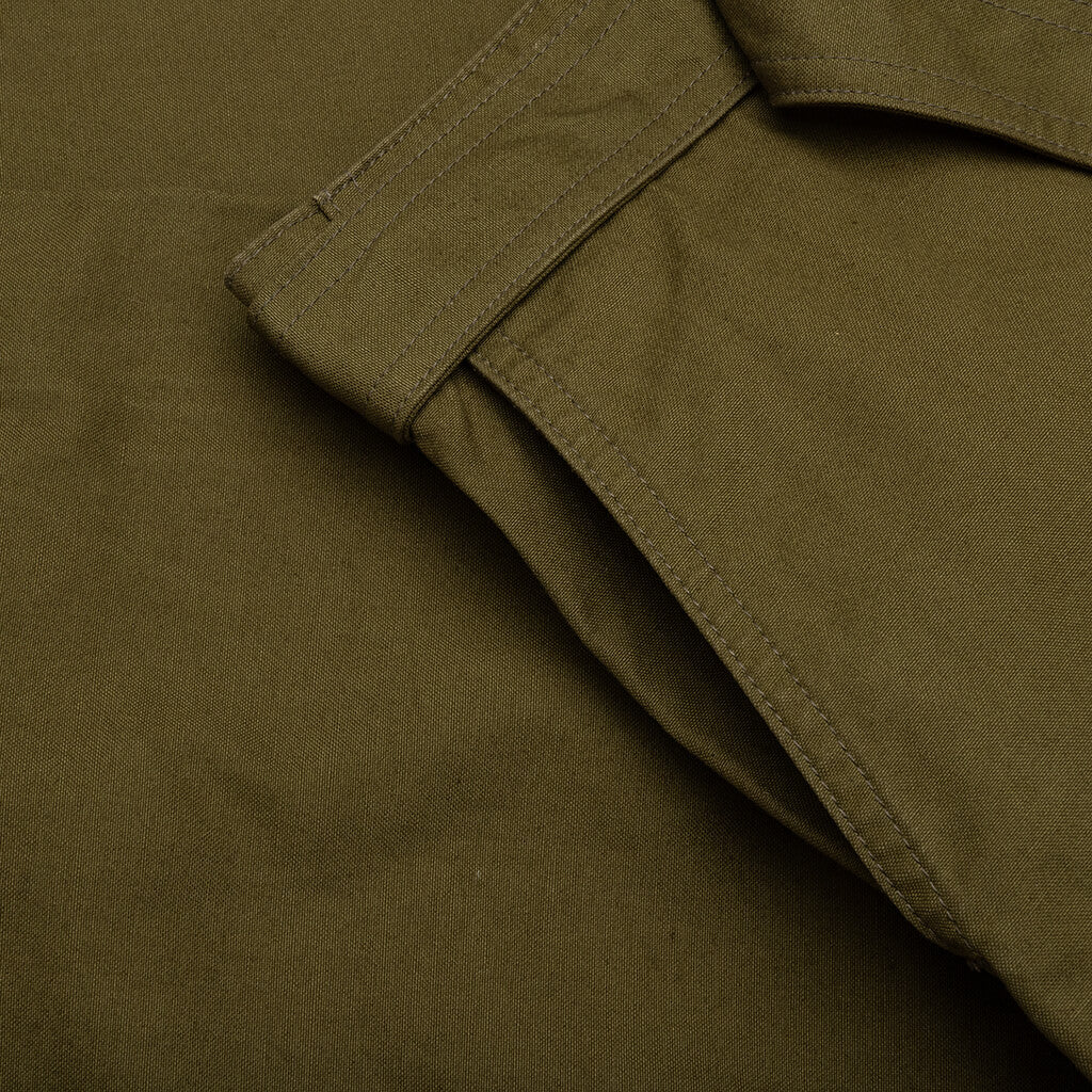 Oxford Belted Pants - Olive