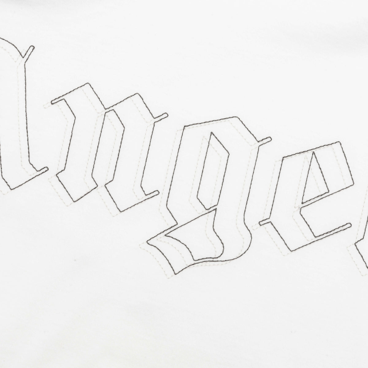PA Monogram Over Tee - Off-White