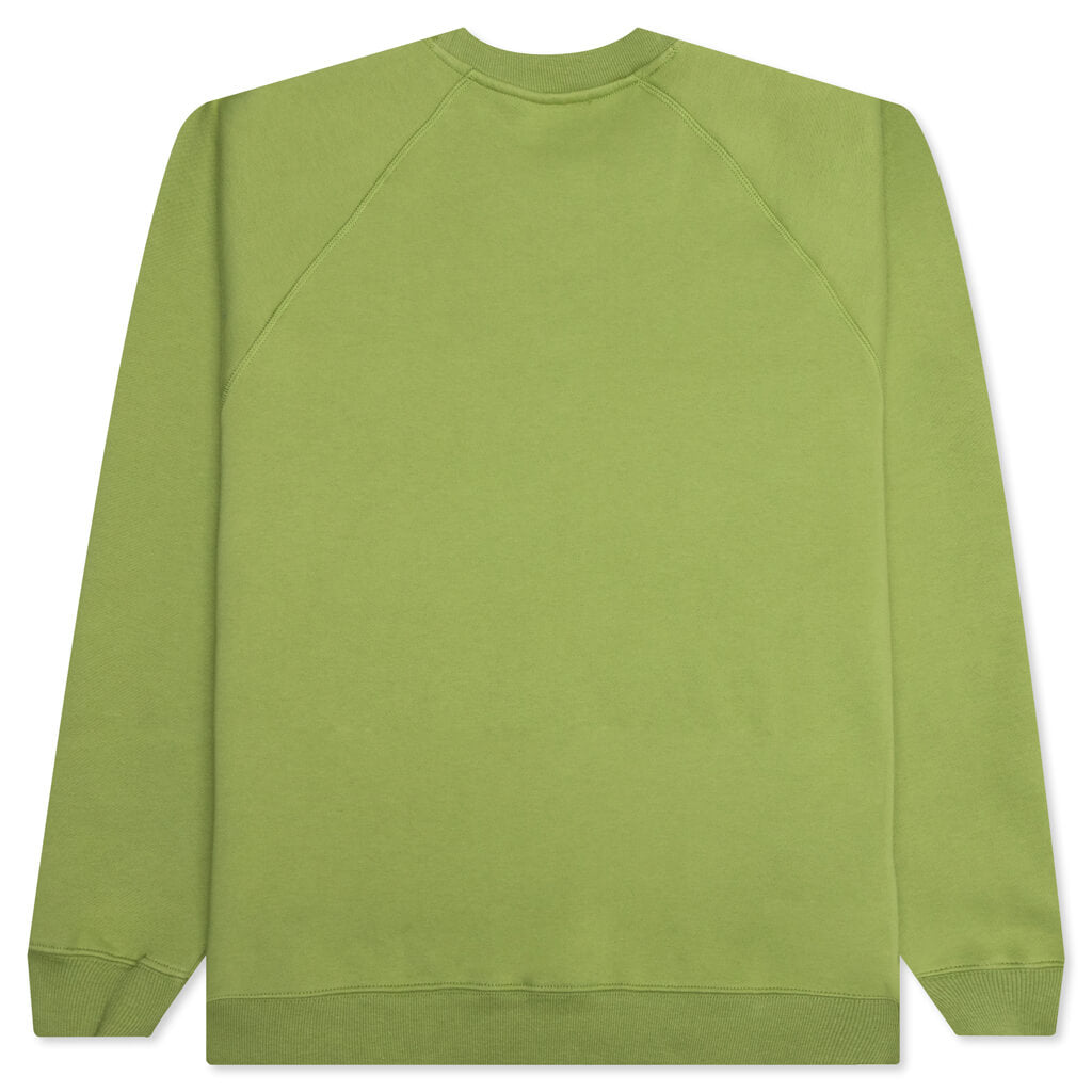 PLEASURES x Playboy Bunny Logo Crewneck - Green