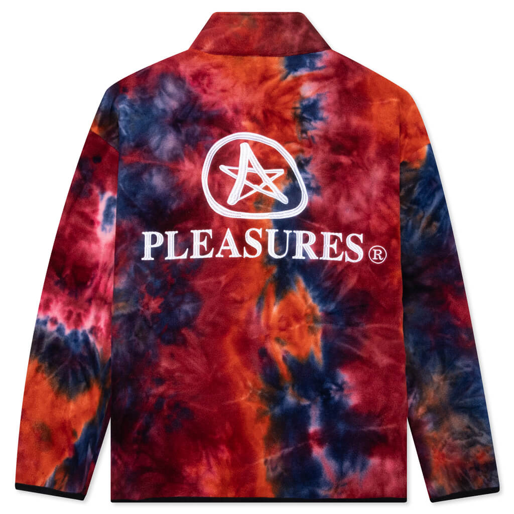Caffeine Polar Fleece Quarter Zip - Orange