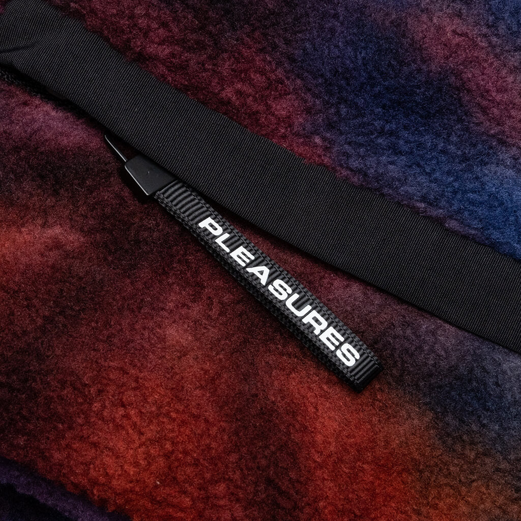 Caffeine Polar Fleece Quarter Zip - Orange
