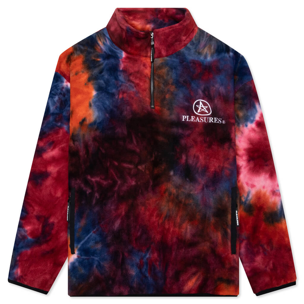 Caffeine Polar Fleece Quarter Zip - Orange