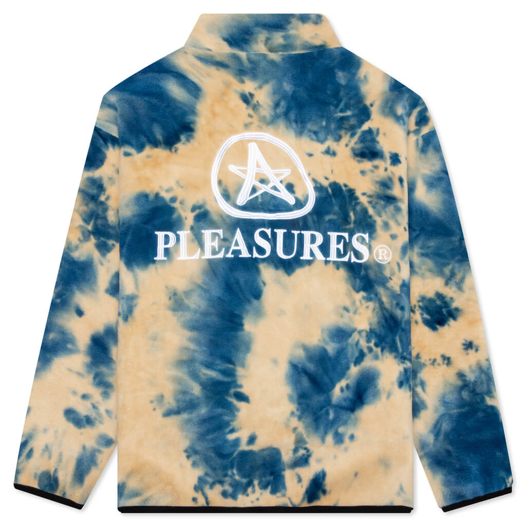Caffeine Polar Fleece Quarter Zip - Tan