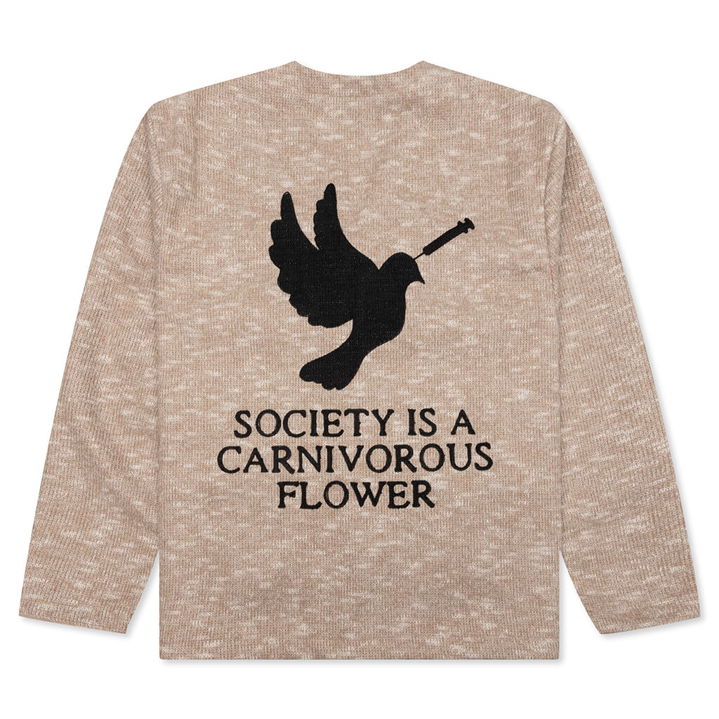 Carnivore Cardigan - Tan