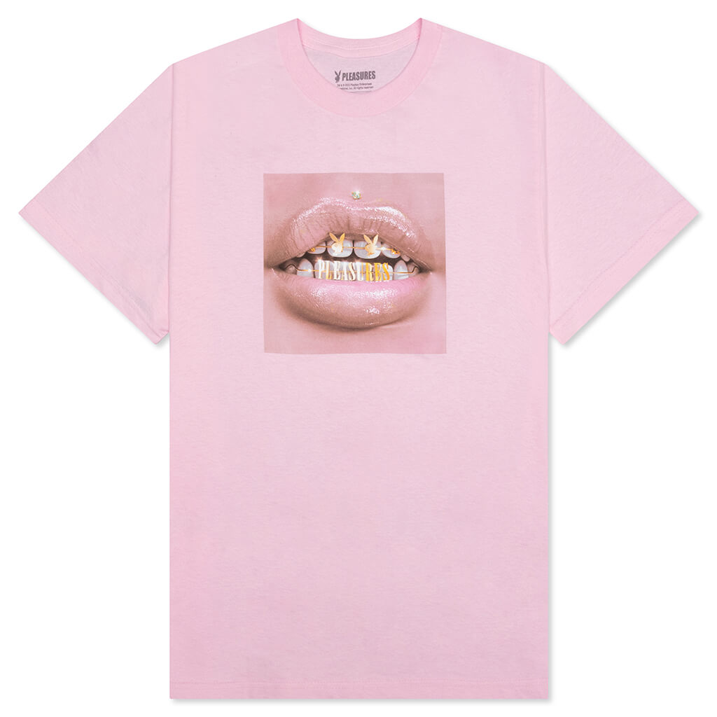 PLEASURES x Playboy Carol T-Shirt - Pink