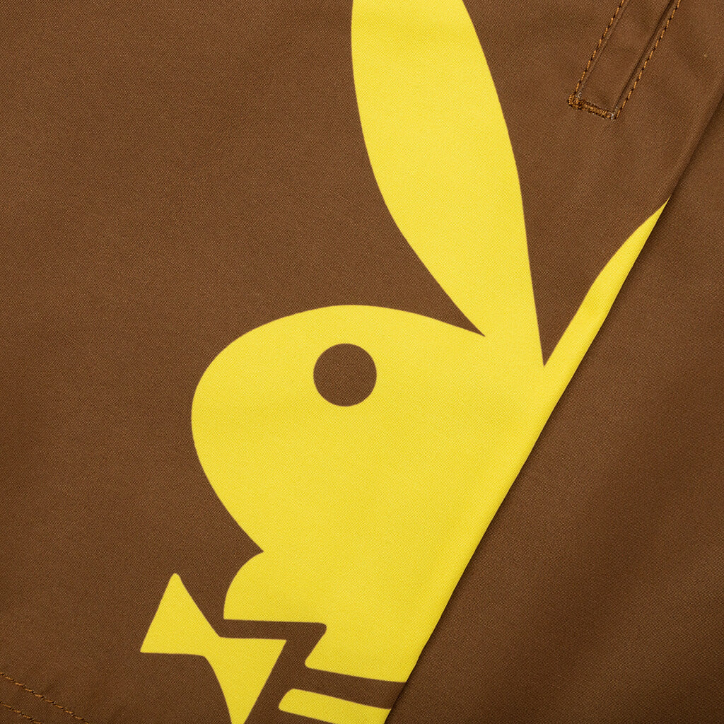 PLEASURES x Playboy Collide Short - Brown