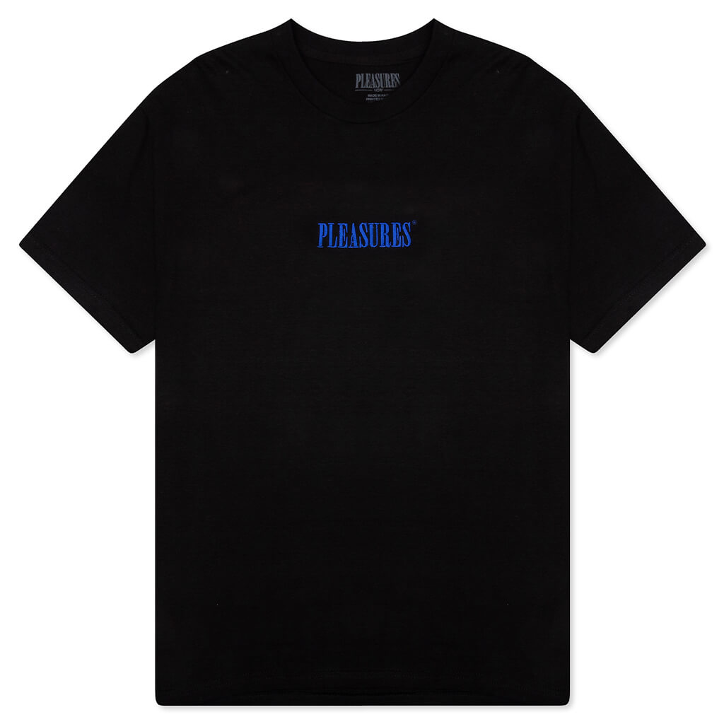 Core Embroidered T-Shirt - Black