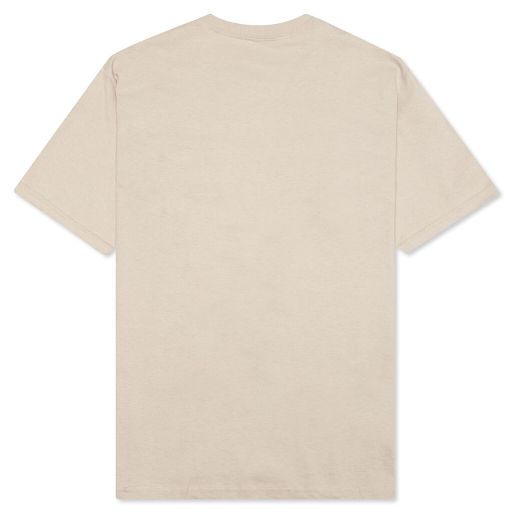 Core Embroidered T-Shirt - Sand