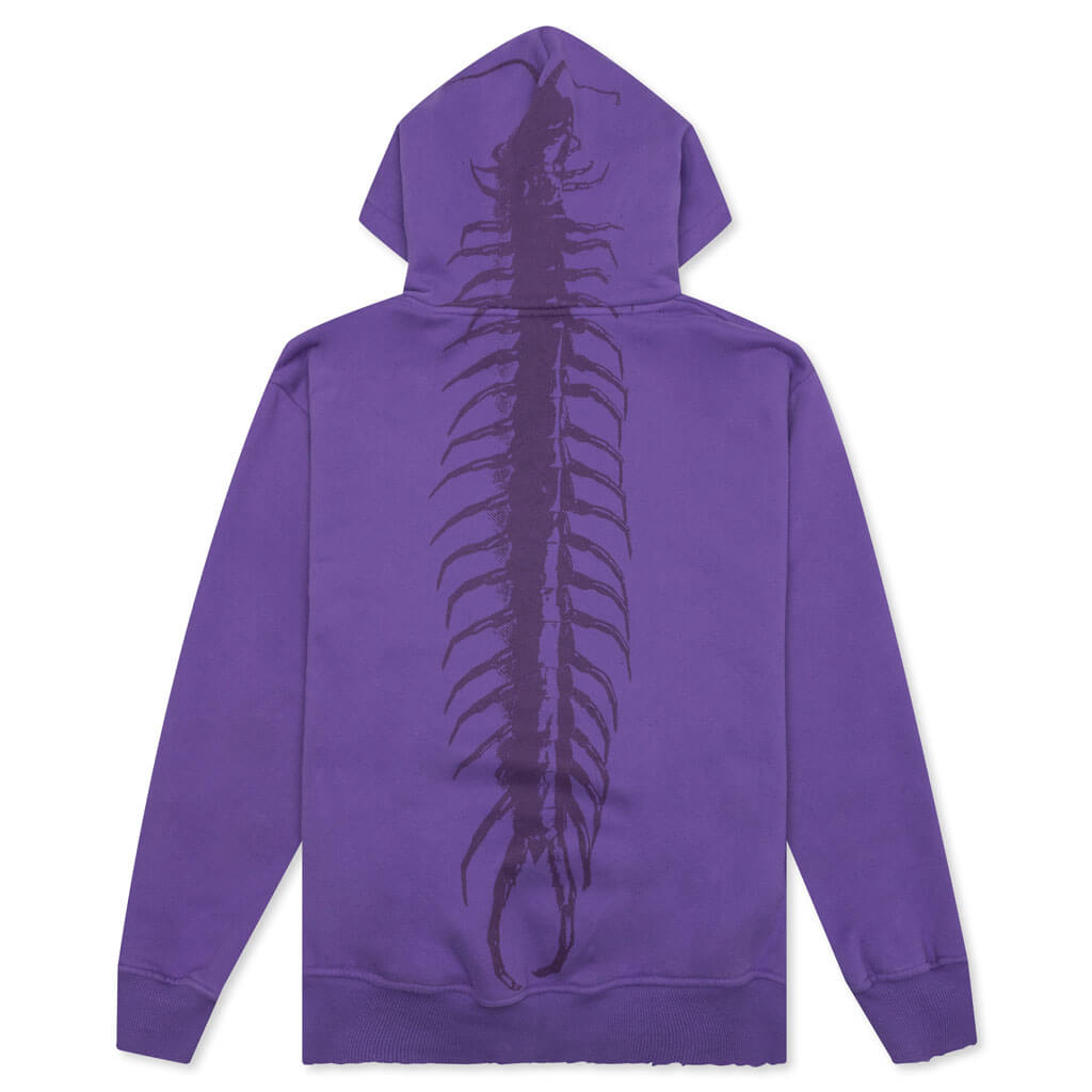 Crawler Hoodie - Purple
