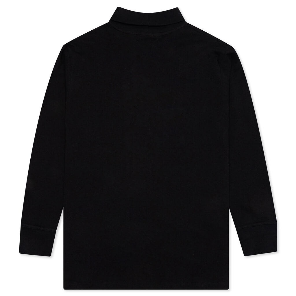 Cut Here Turtleneck - Black