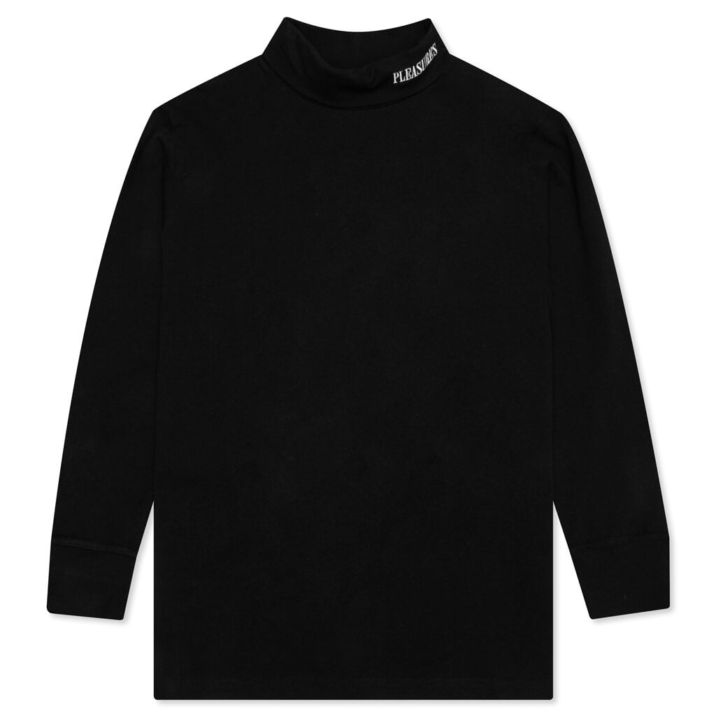 Cut Here Turtleneck - Black