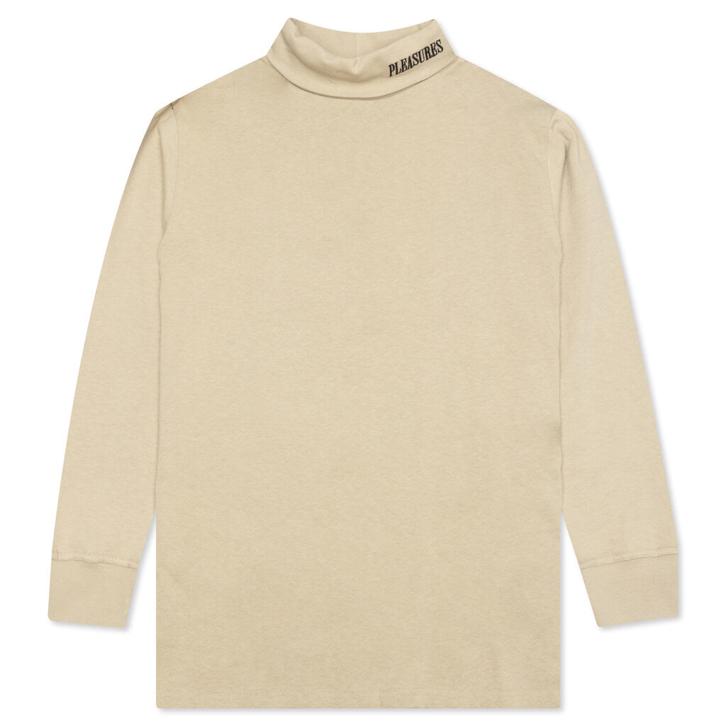 Cut Here Turtleneck - Sand