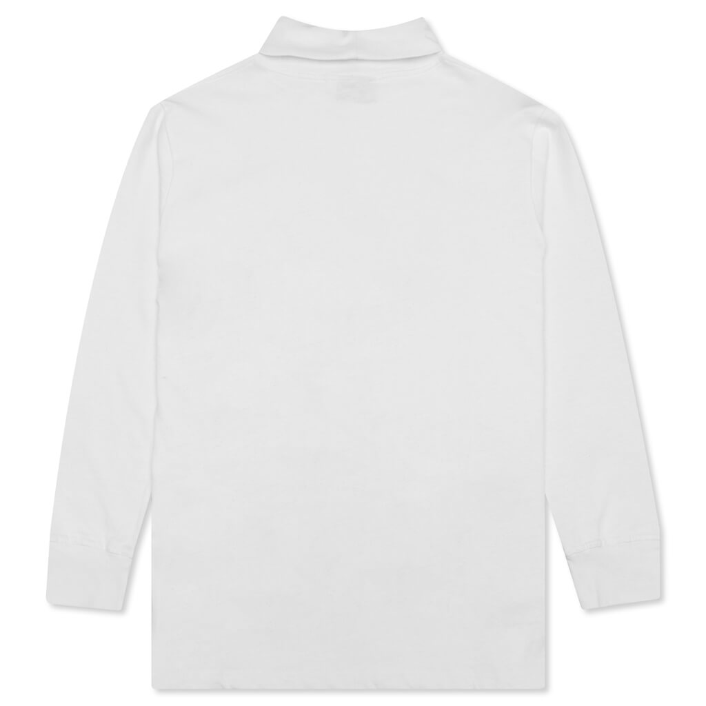Cut Here Turtleneck - White