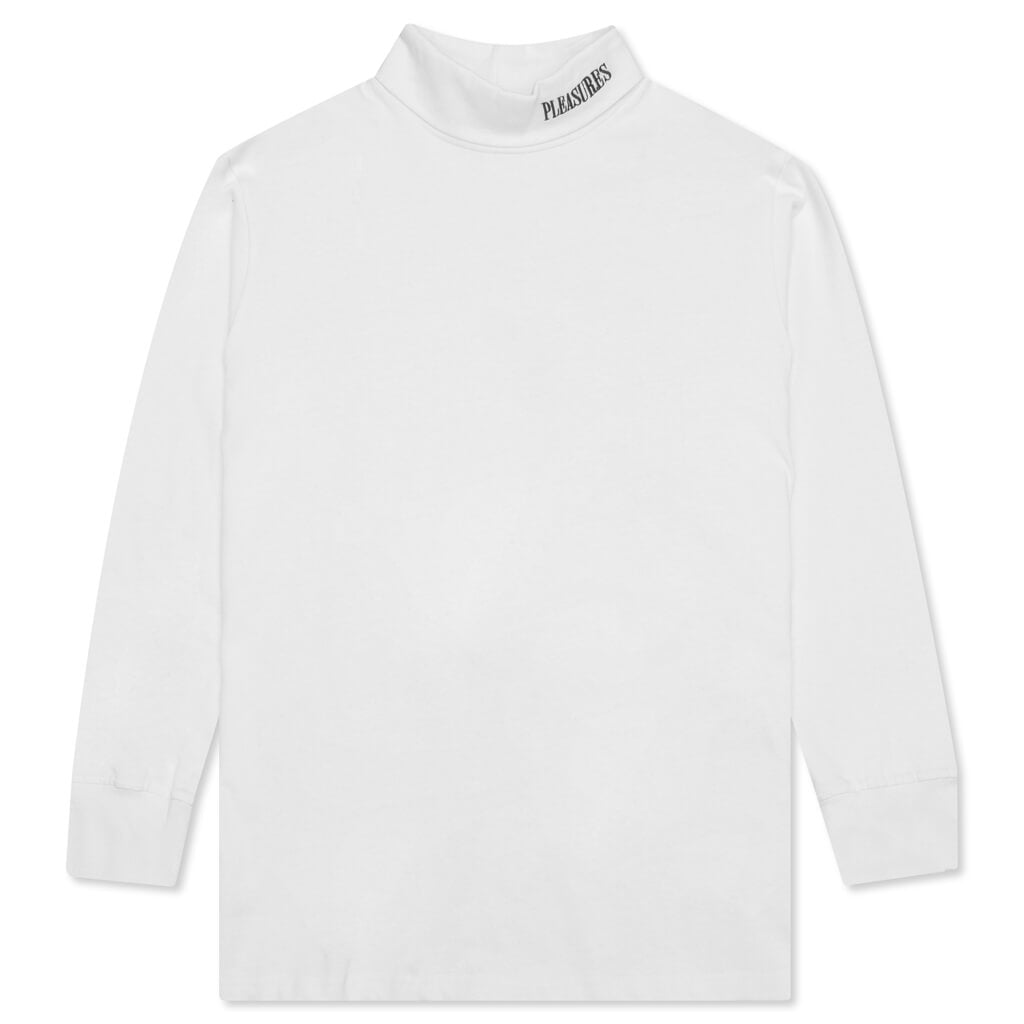 Cut Here Turtleneck - White