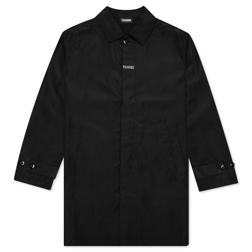 Delusion Trench Coat - Black
