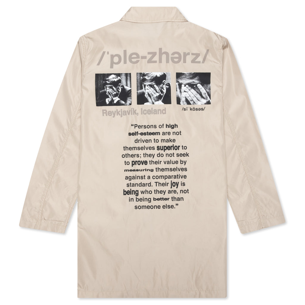 Delusion Trench Coat - Khaki