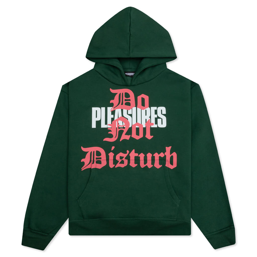 Do Not Disturb Hoodie - Forest Green