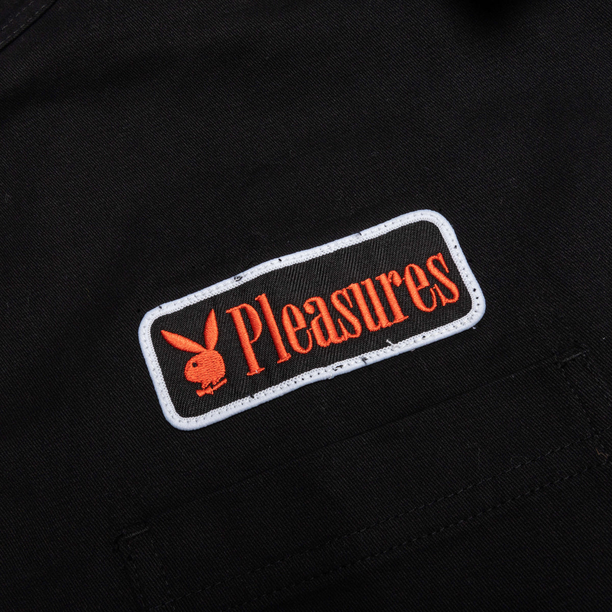 PLEASURES x Playboy Film Crew Work Shirt - Black