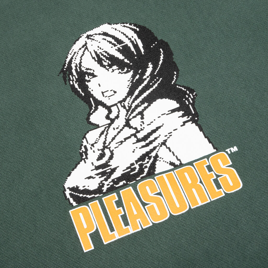 Heroine Premium Crewneck - Alpine Green