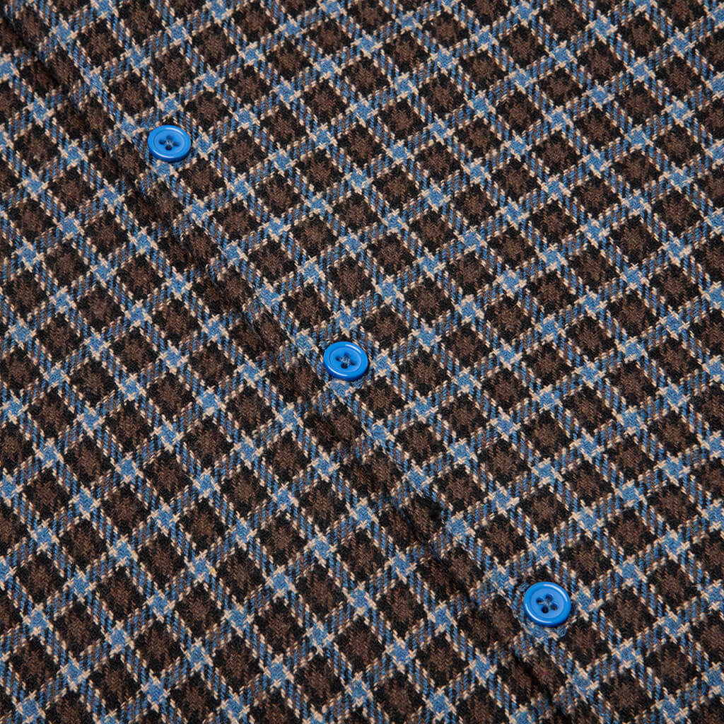 Ignition Plaid Shirt - Brown