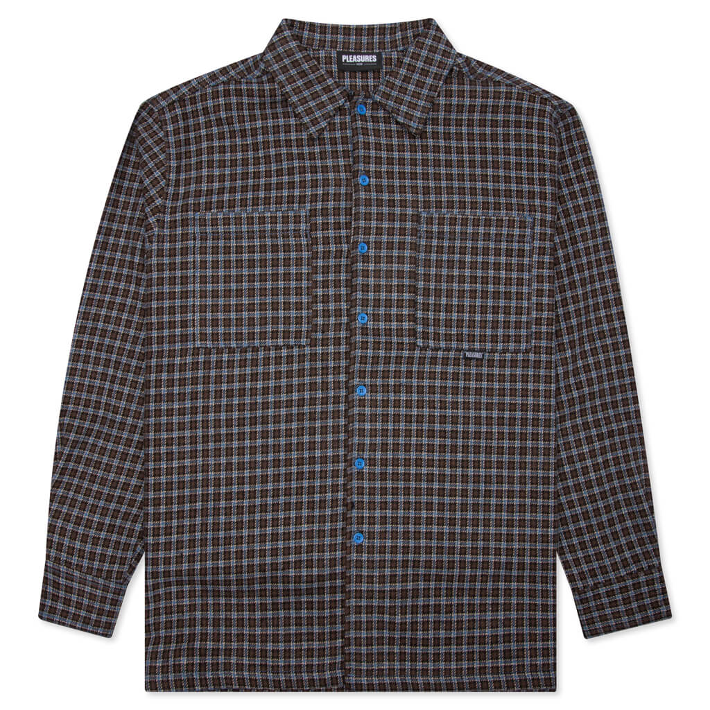 Ignition Plaid Shirt - Brown