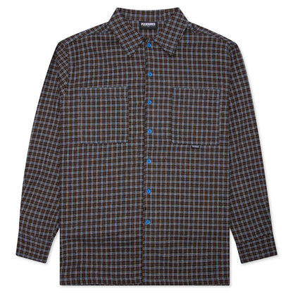 Ignition Plaid Shirt - Brown