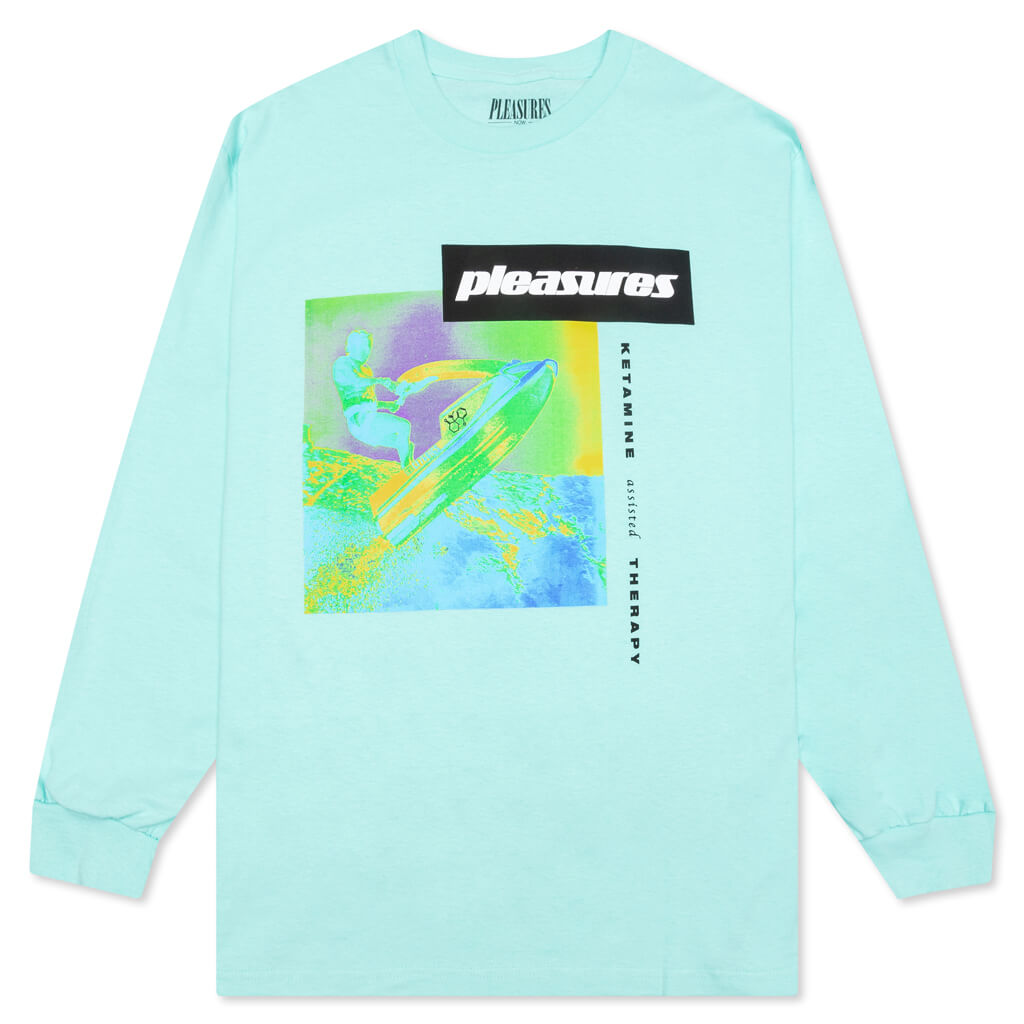 K Hole L/S Shirt - Aqua