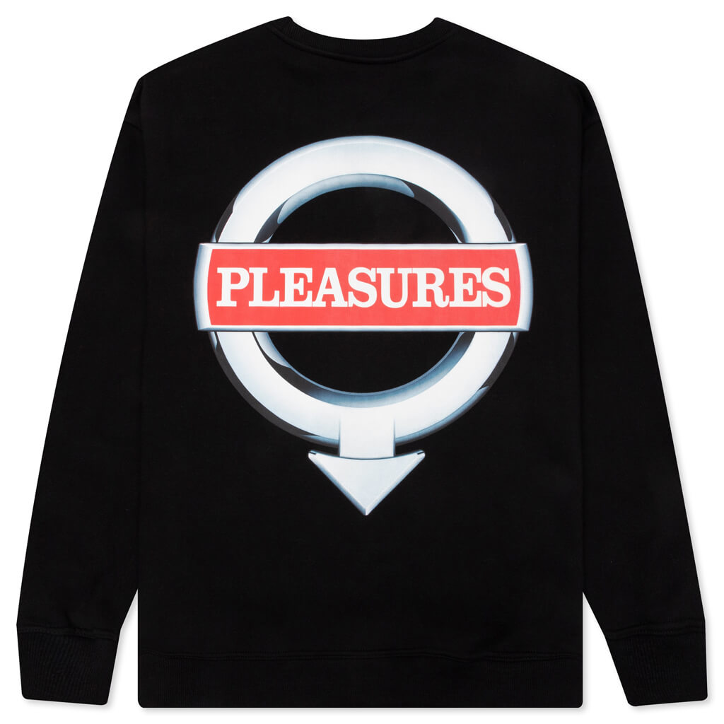 Language Crewneck - Black