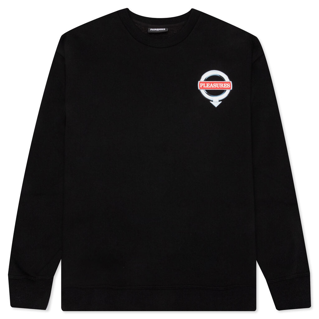 Language Crewneck - Black