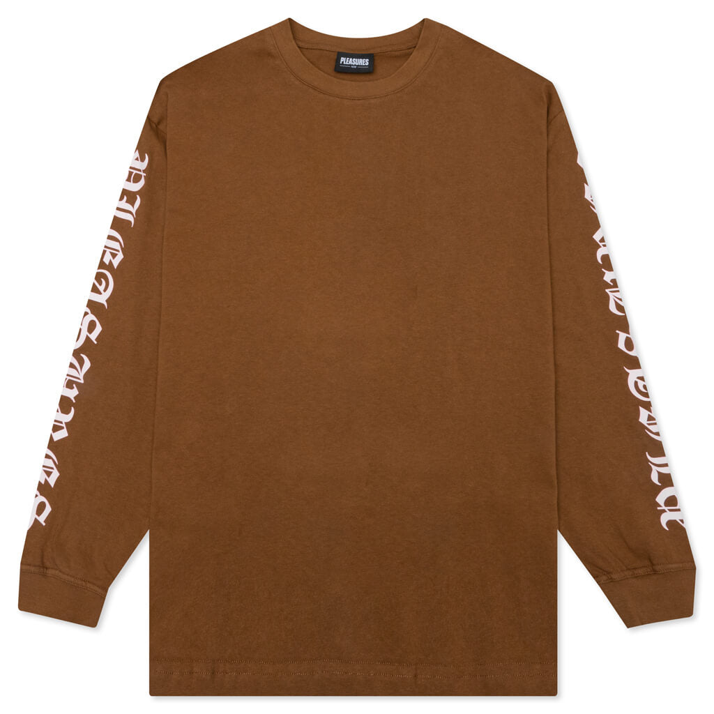 Old E Heavyweight L/S Shirt - Brown