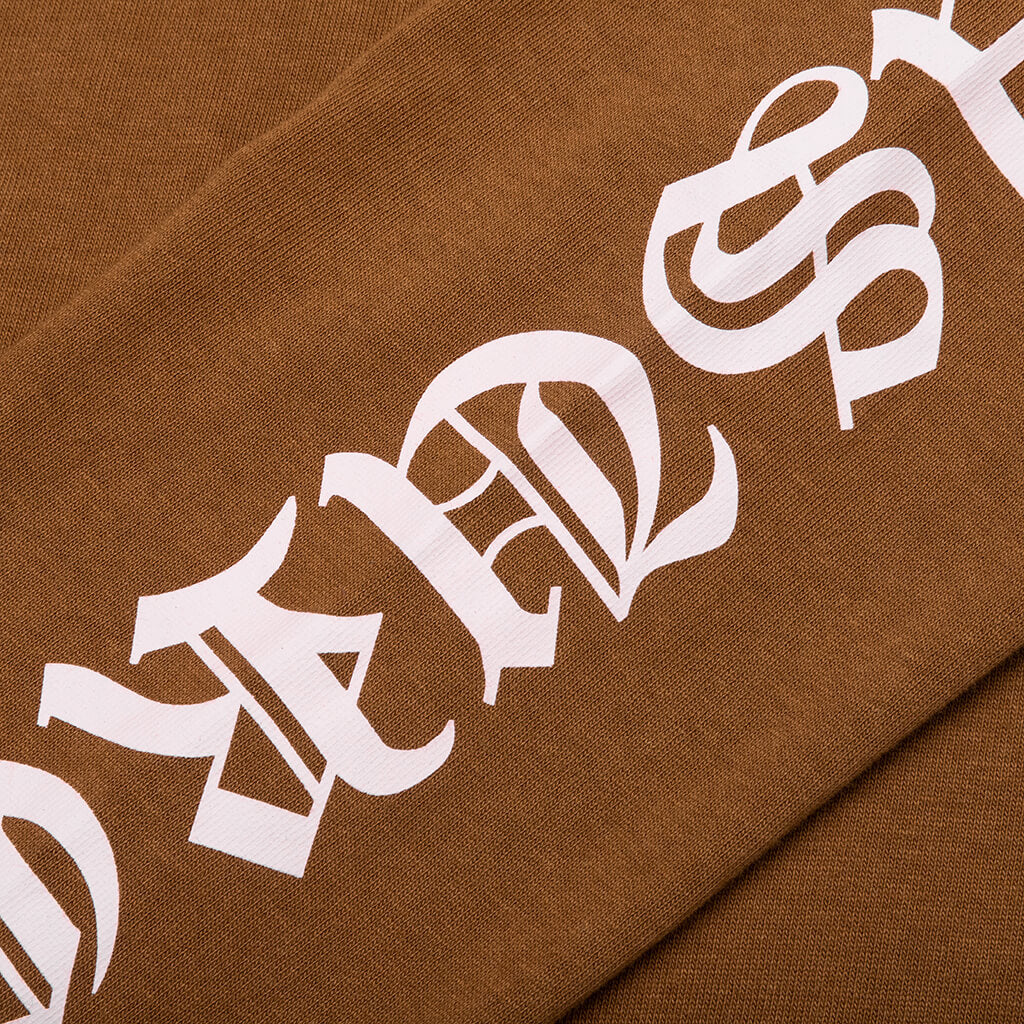 Old E Heavyweight L/S Shirt - Brown