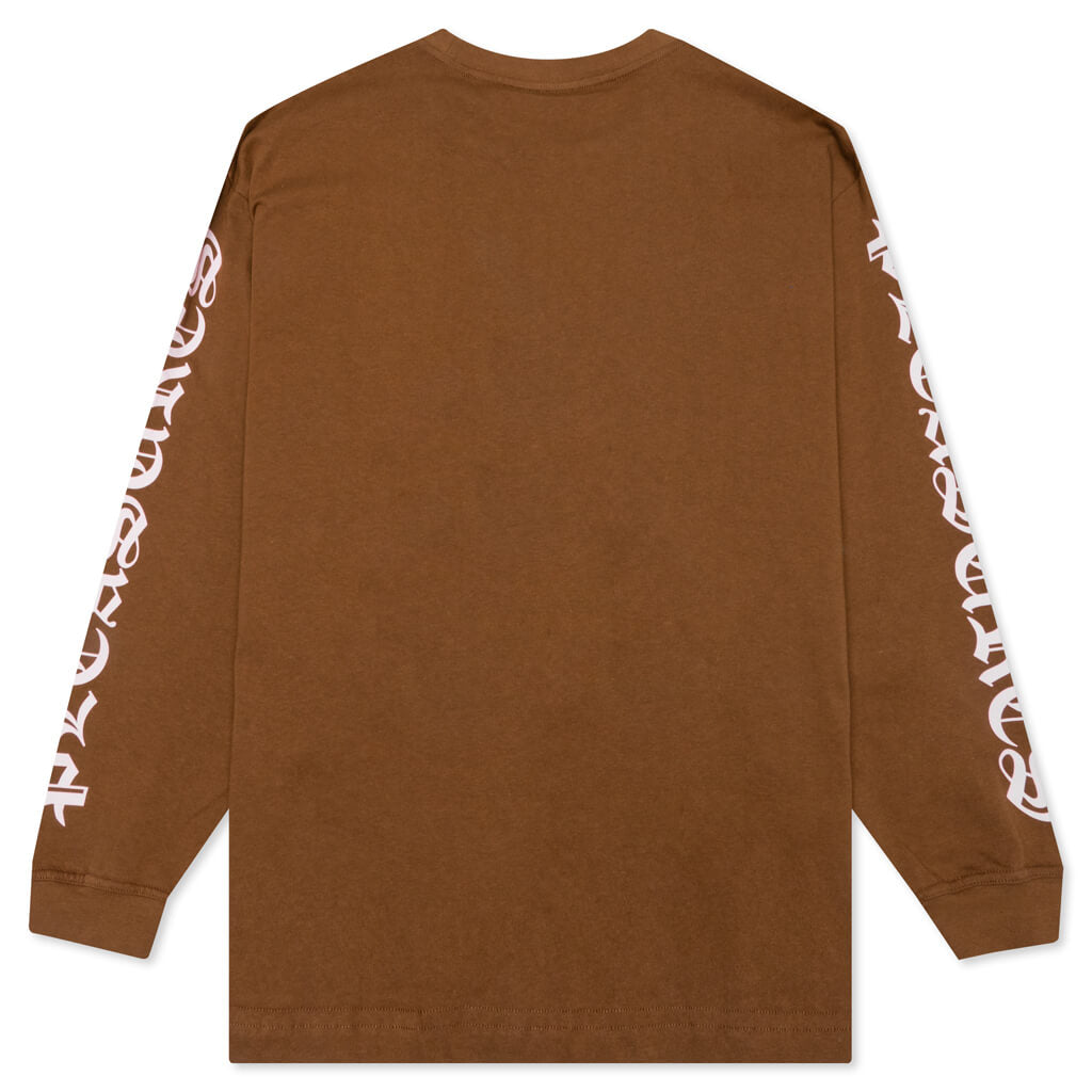 Old E Heavyweight L/S Shirt - Brown