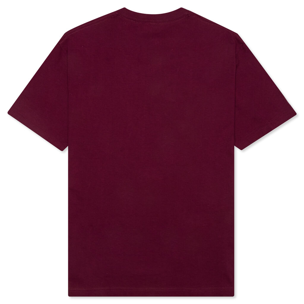 Saxophone T-Shirt - Burgundy