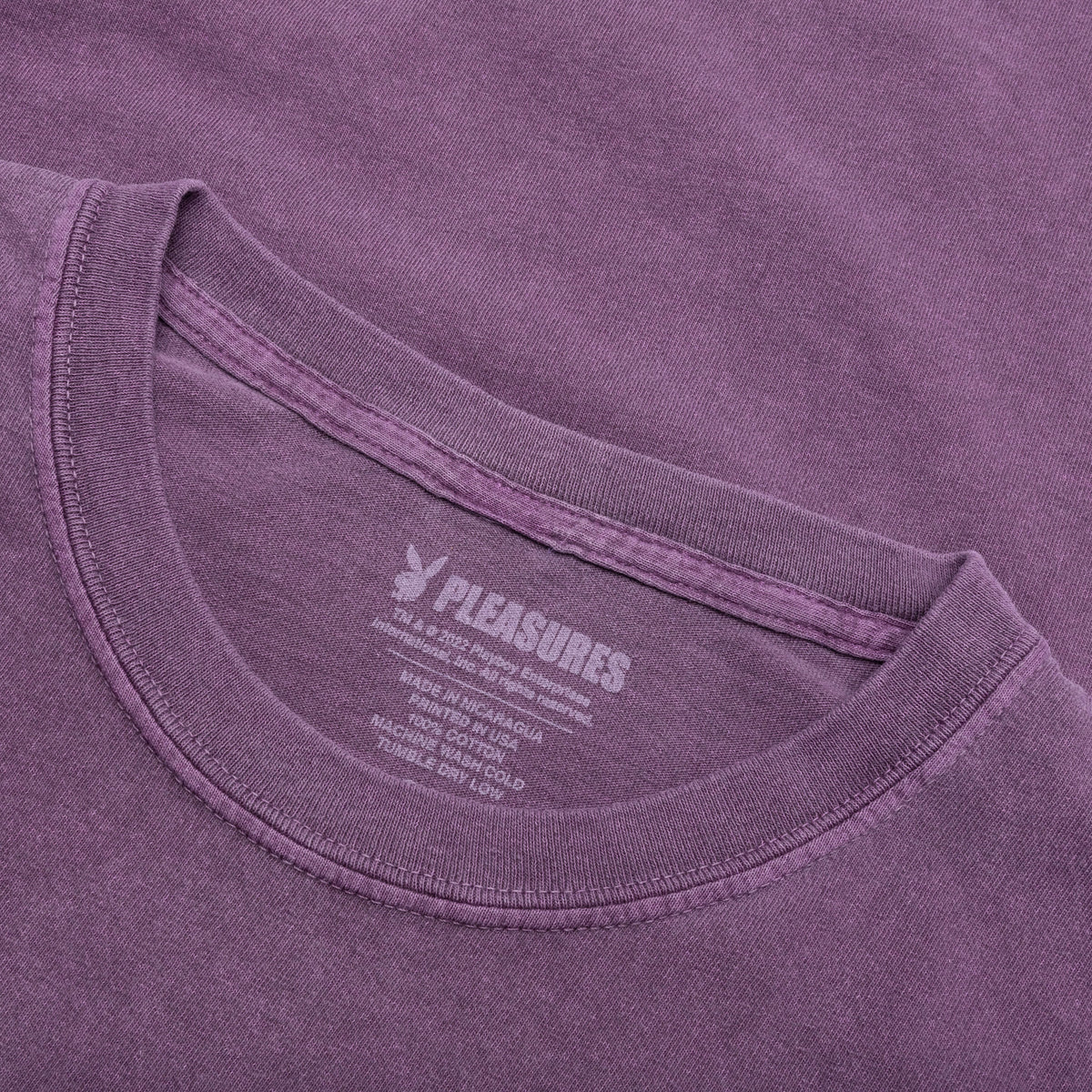 PLEASURES x Playboy Tough Washed T-Shirt - Purple
