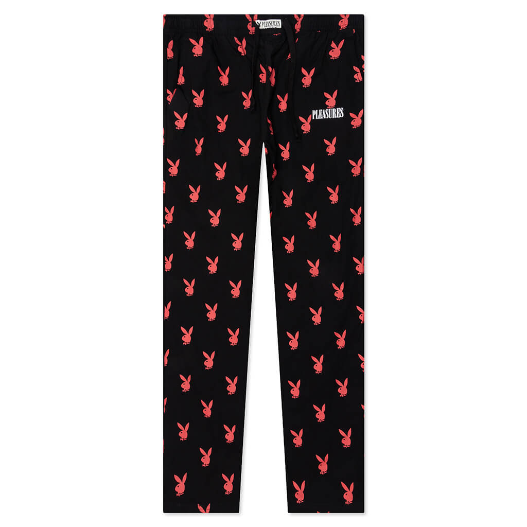 PLEASURES x Playboy Bunny Lounge Pant - Black