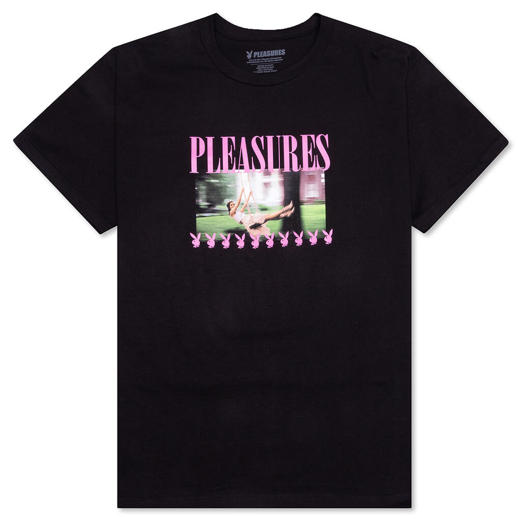PLEASURES x Playboy Swing T-Shirt - Black