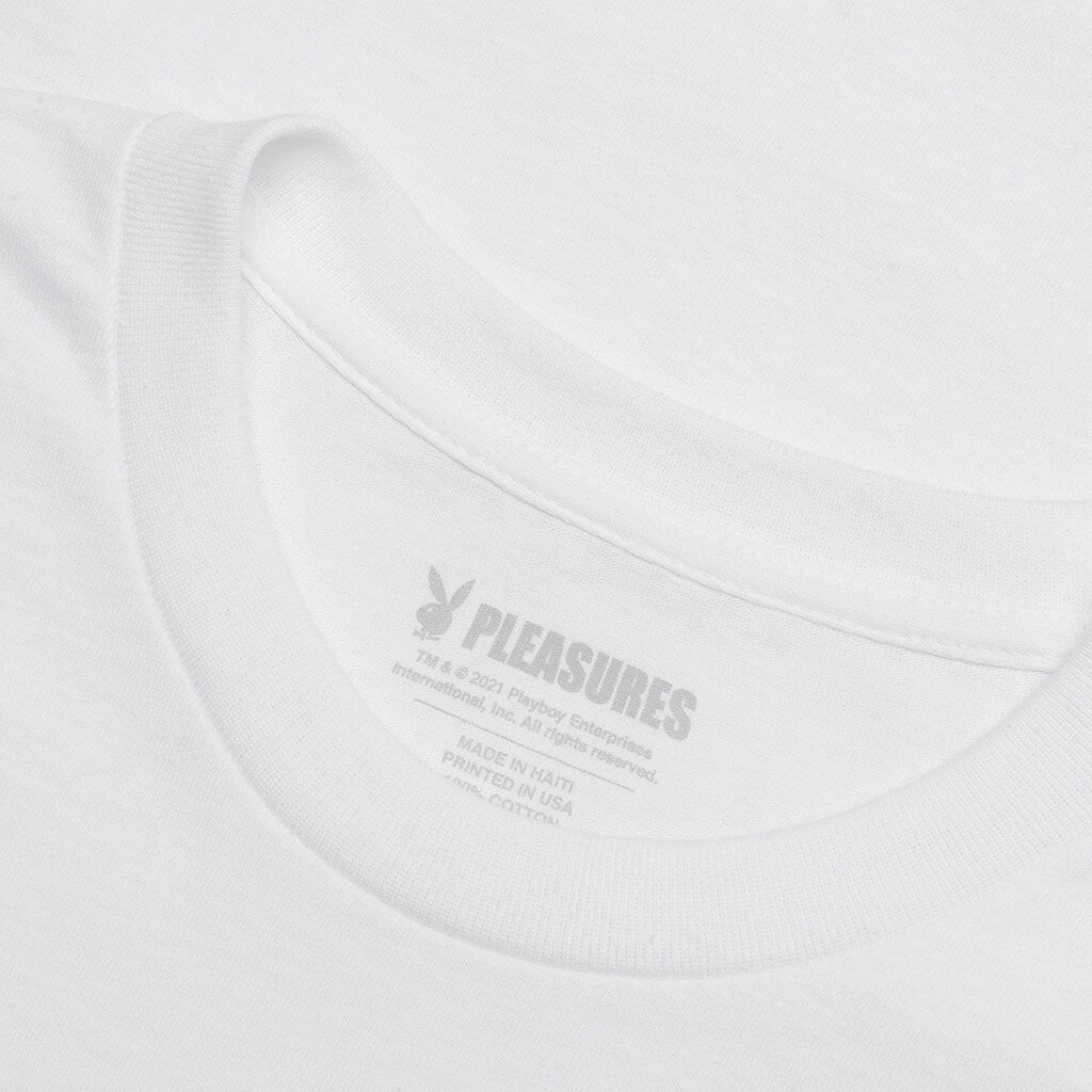 PLEASURES x Playboy Swing T-Shirt - White