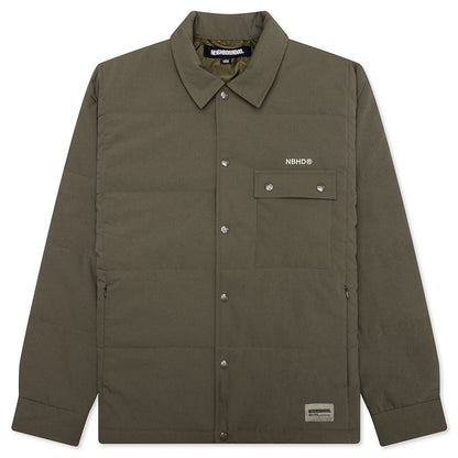 Padded Shirt L/S - Olive