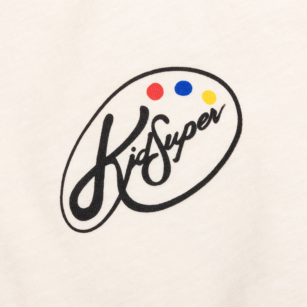 Paint Palette Tee - Cream