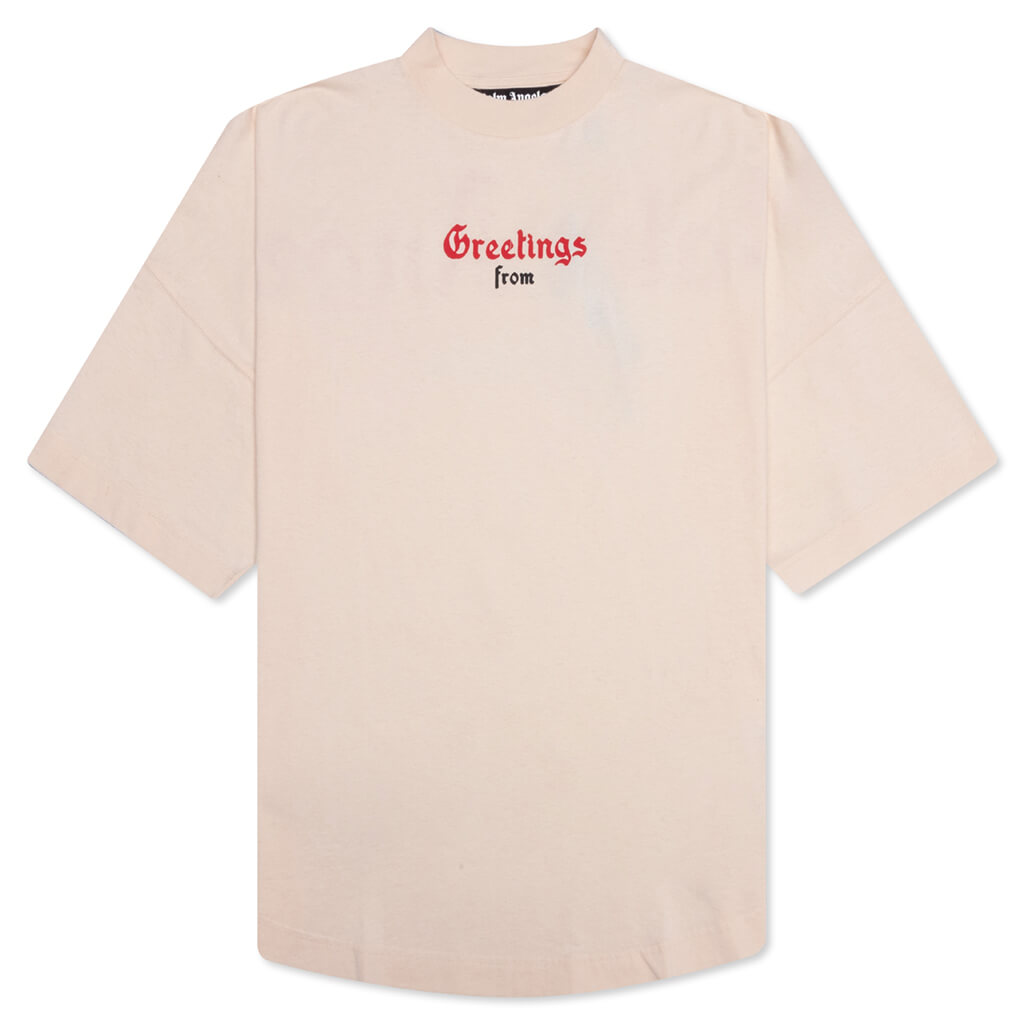 California Logo Over Tee - Off-White