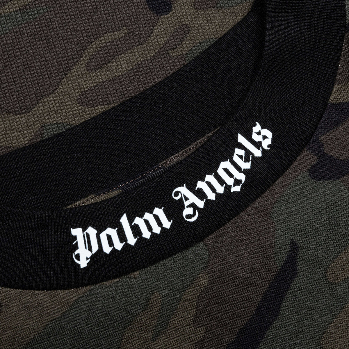Camo Classic Logo Over Tee - Military/Black
